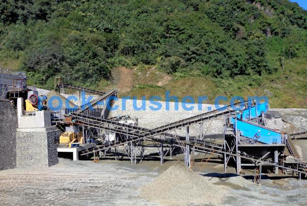 crusher and screening plant crusher and screening plant