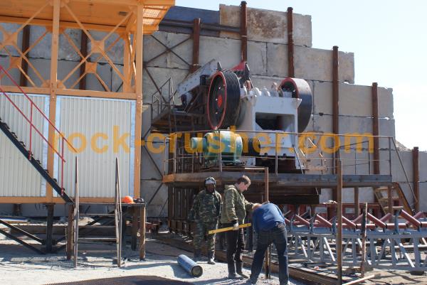 site installation of crusher site installation of crusher