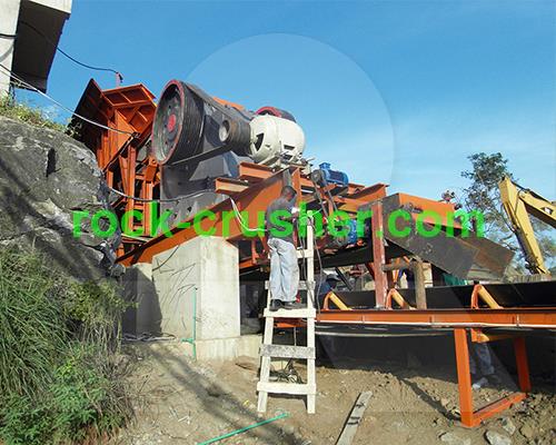 diagram to install a crusher