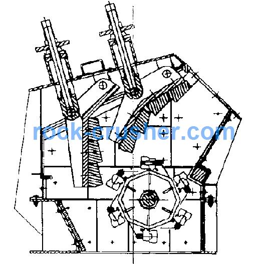 diagram of crusher impactor in cement plant