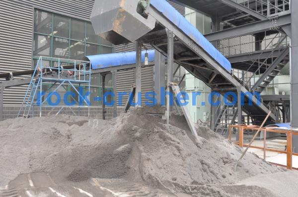Size distribution crusher discharge