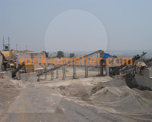 stone crusher plant remains