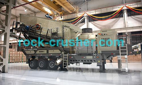 portable mobile cone crusher