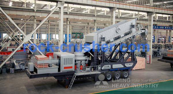 mesin stone crusher mobile