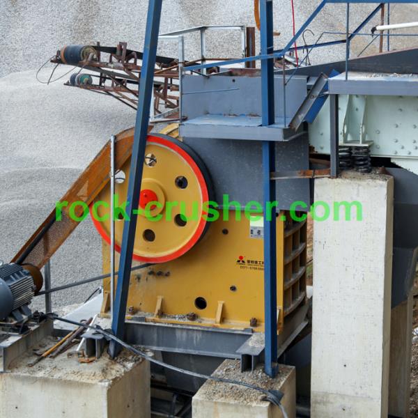 road construction jaw crusher machine