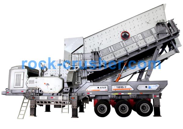 mobile stone crusher machine