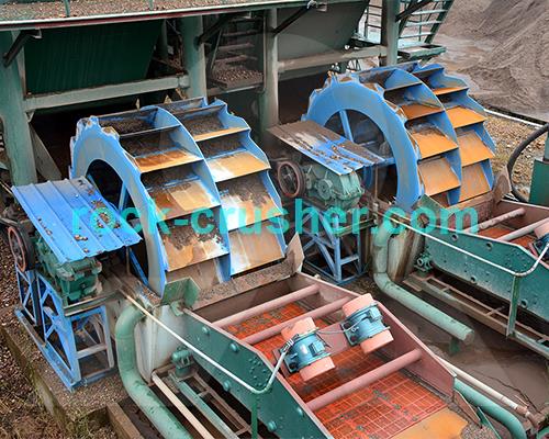 Sand washing process in hard rocks Sand washing process in hard rocks