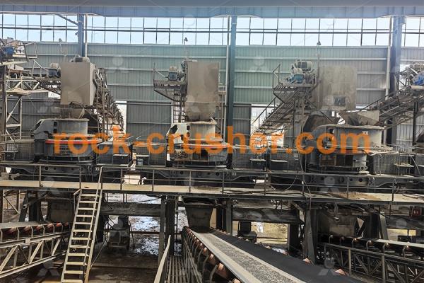 rock crusher gravel production