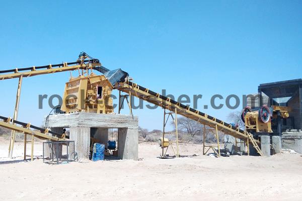 rock crusher equipment and belt conveyor rock crusher equipment and belt conveyor