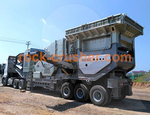portable impact rock crusher