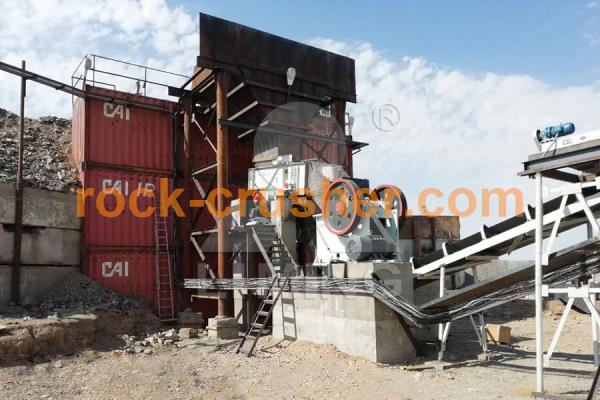gold screening crushed rock