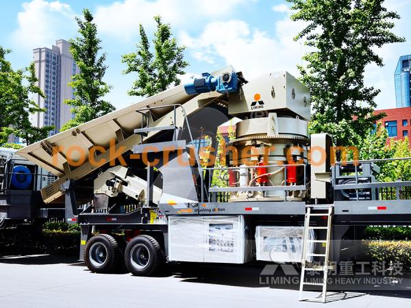 mobile gold rock crusher