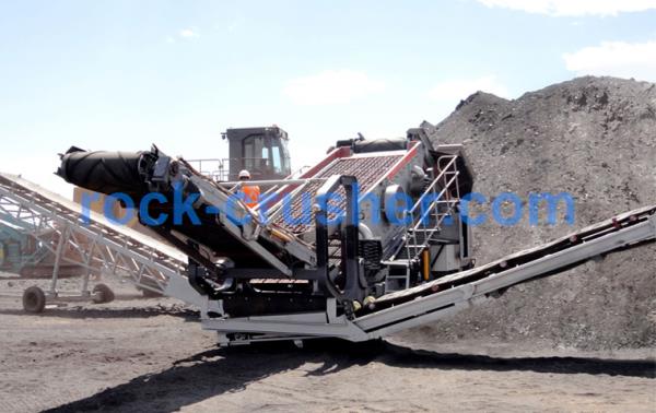 second hand portable rock crusher