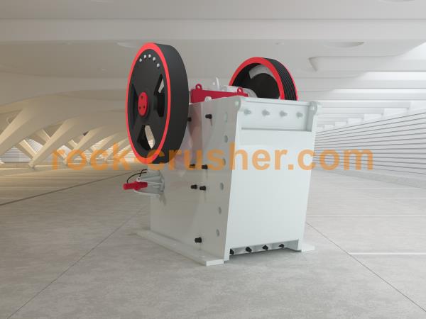 rock crusher machine weight