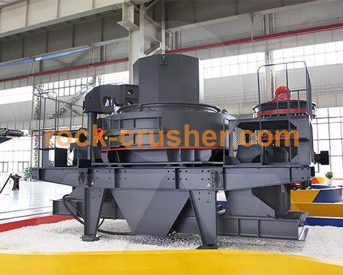 crushing the rock sand maker