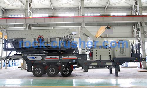 moveable rock crushers 250 t hrs