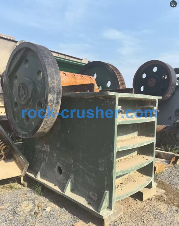 used rock jaw crusher for sale