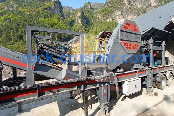 wheel mounted rock crushers